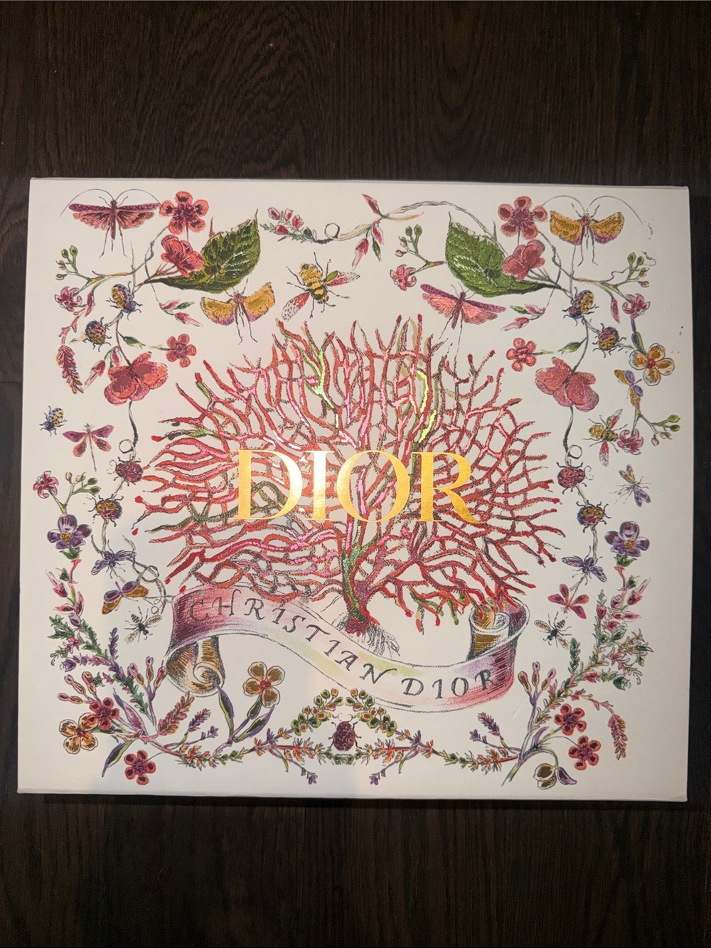 Dior Coral Motif Box